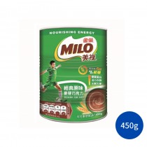 MILO雀巢美祿經典原味巧克力麥芽飲品(450g)  milo nestle 熱可可